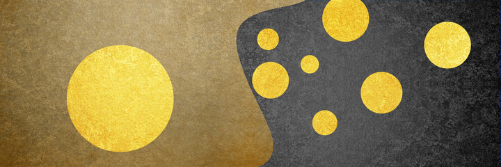 金色のある背景デザイン