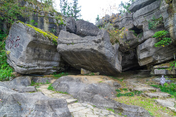 Enshi Suobuya Stone Forest Scenic Area, Hubei, China