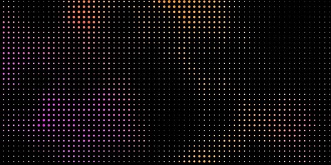 Light Pink, Yellow vector template with circles.