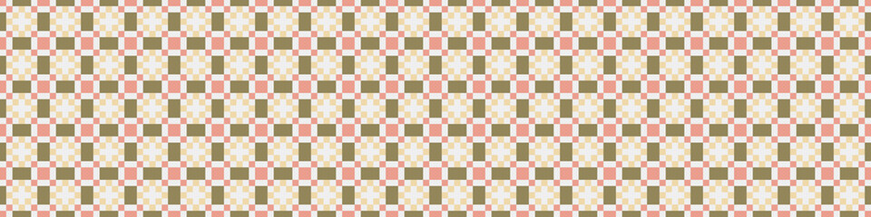 Abstract Cross Pattern Dots Logo generative computational art illustration