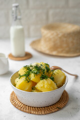 potatoes with dill