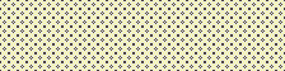 Abstract Cross Pattern Dots Logo generative computational art illustration