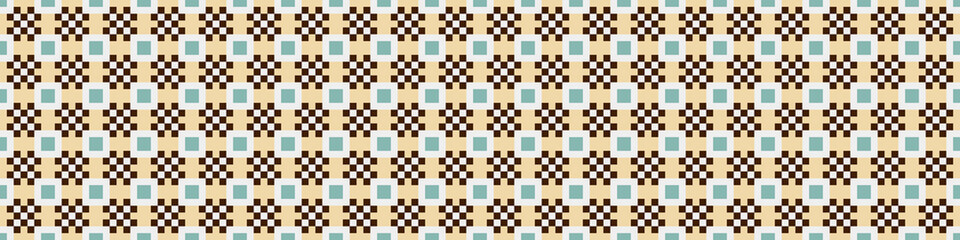 Abstract Cross Pattern Dots Logo generative computational art illustration