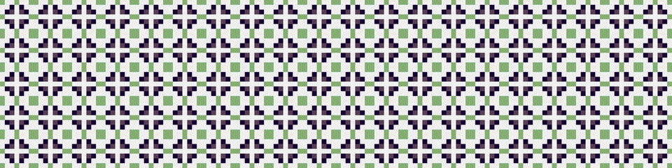 Abstract Cross Pattern Dots Logo generative computational art illustration