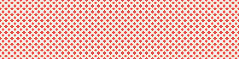 Abstract Cross Pattern Dots Logo generative computational art illustration