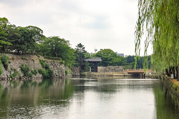 Fototapeta na wymiar Himeji-jo (Himeji castle) in Kansai area, Japan