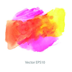 colorful watercolor background. vector background