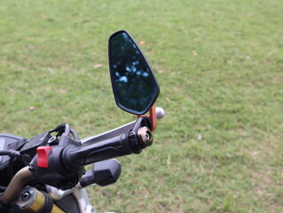 Motorcycle vintage rear view mirror