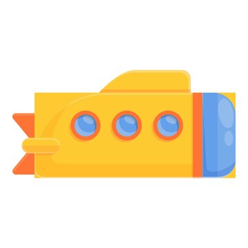 Captain bathyscaphe icon. Cartoon of captain bathyscaphe vector icon for web design isolated on white background