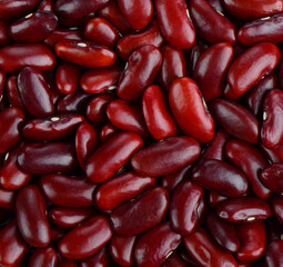 Red bean with a background.