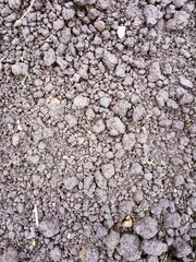 Soil, black earth, ground background
