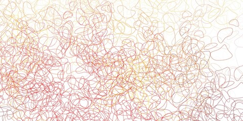 Light orange vector pattern with abstract shapes.