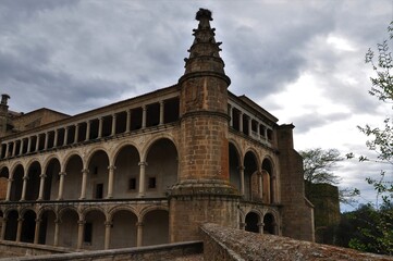 Fototapeta na wymiar Conventual de San Benito en Alcántara