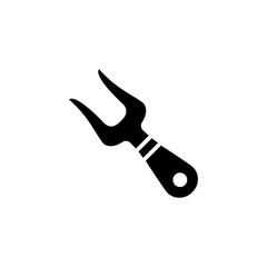 Barbecue fork icon, vector, design trendy