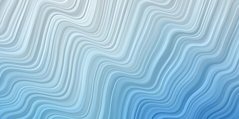 Obraz premium Light BLUE vector texture with wry lines.