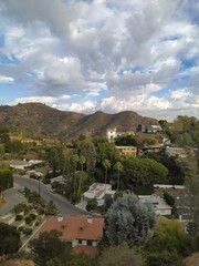 Fototapeta premium village in the mountains