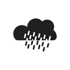 Rain cloud vector