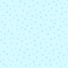 Seamless repeating pattern with marker ink pen spots. Light blue delicate vector background for gift wrap, surface design and other design projects