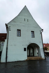 Emil Sigerus Museum of Saxon Ethnography and Folk Art from the small square in Sibiu. Romania.