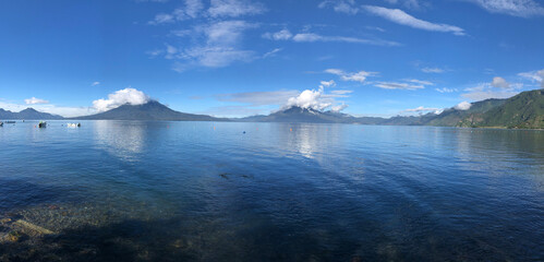 lake in the mountains