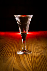 red glass