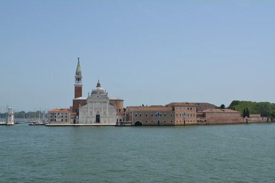 VENEZIA, ITALY - Jun 12, 2019: Andrea Palladio in Venice