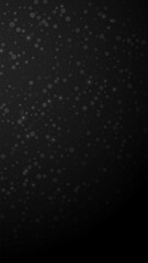 Magic stars random Christmas background. Subtle fl