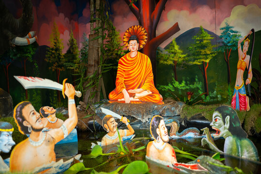 Story of Buddha in Surat Thani, Thailand