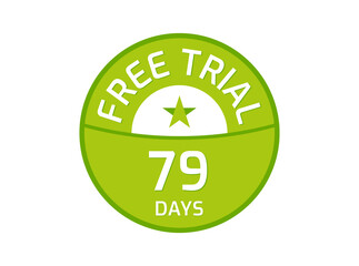 79 Days Free Trial logo, 79 Day Free trial image