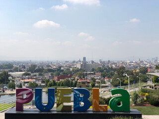 Fototapeta na wymiar city hall Puebla - Mexico
