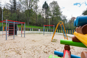 children playground in the park