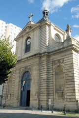 Ville de Choisy-le-Roi, Cathédrale Saint-Louis construite par Gabriel à la demande de louis XV, département du Val-de-Marne, France