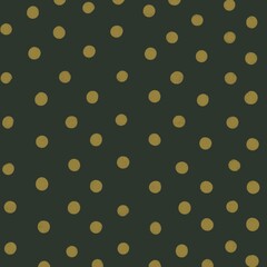 背景、壁紙、グラフィック素材　水玉、ドット（カーキ、グリーン、緑、ゴールド系）