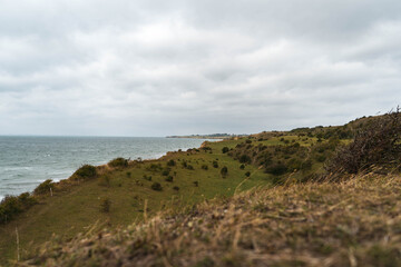 Fototapeta na wymiar view of the coast of the coast of Aero