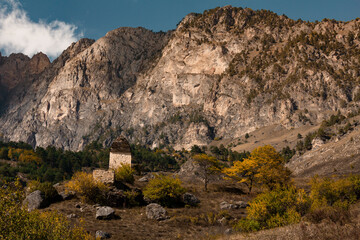 Old towers og Ingushetia, Russia