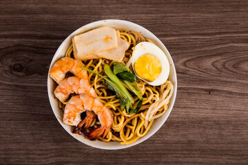 Prawn Noodle is a Southeast Asian dish, popular in Indonesian, Malaysian, Singaporean