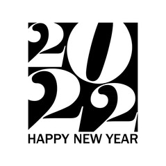 2022 Happy new year vector background. Cover of card for 2022 Creative design for your greetings card, calendar, invitation, brochure, poster, albom