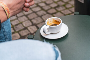 cup of coffee at fika