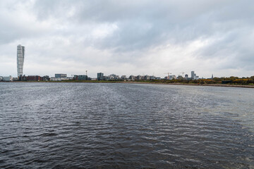 Obraz premium view of the city of Malmo 