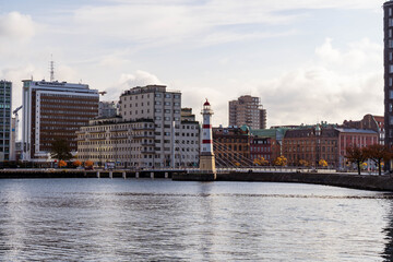 view of the city Malmo