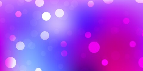 Light blue, red vector backdrop with chaotic shapes.