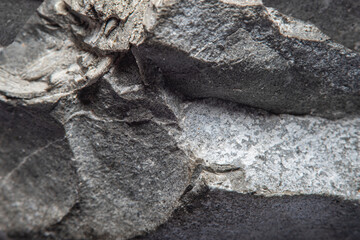 Macro shooting of smooth stone surface. Background with fine cobblestone texture.