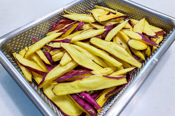 fried sweet potato - Japanese autumn harvest period popular sweet for children