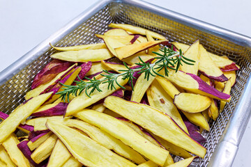 fried sweet potato - Japanese autumn harvest period popular sweet for children
