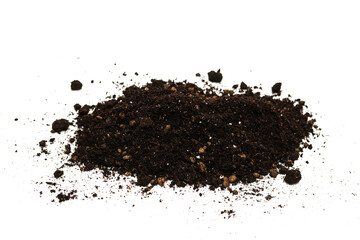 Black land for plant.