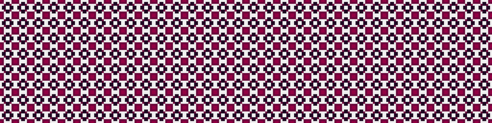 Fototapeta premium Abstract Cross Pattern Dots Logo generative computational art illustration