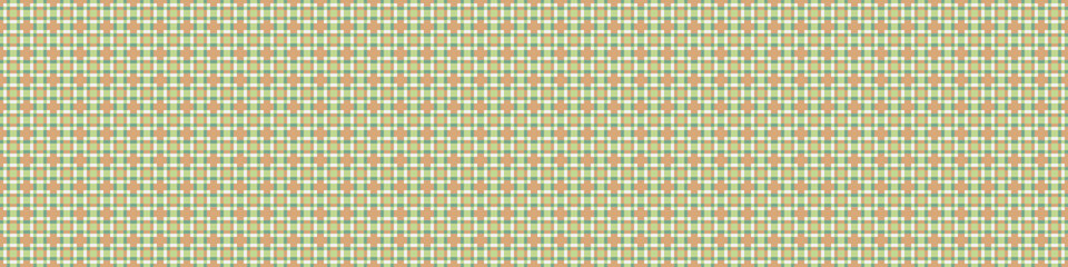 Fototapeta premium Abstract Cross Pattern Dots Logo generative computational art illustration