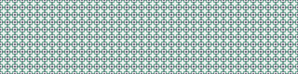 Fototapeta premium Abstract Cross Pattern Dots Logo generative computational art illustration