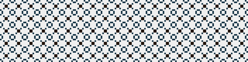 Abstract Cross Pattern Dots Logo generative computational art illustration