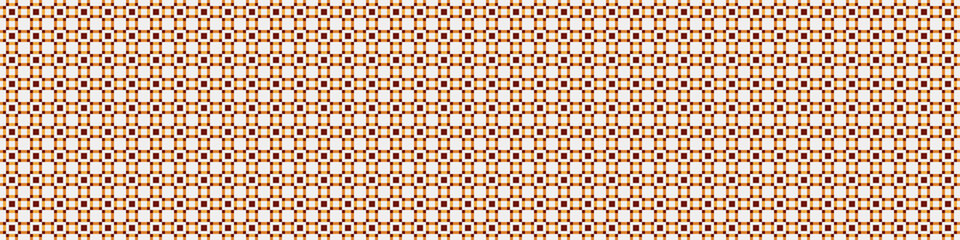 Fototapeta premium Abstract Cross Pattern Dots Logo generative computational art illustration